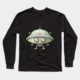 Funny UFO Long Sleeve T-Shirt